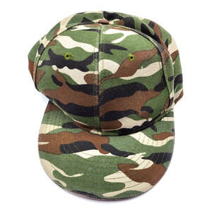 Pit Bull Camo Ball Cap Size 7.5 Made in Vietnam NEW No Tag